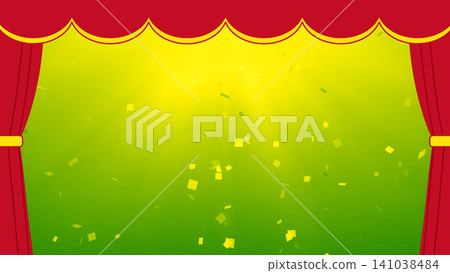 燈光、彩帶、速度線、特效線、聖誕節、新年卡片、元旦、萬聖節、漫畫、派對 141038484