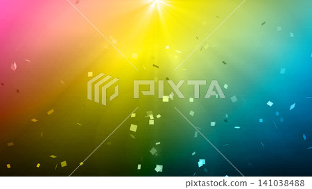Light, confetti, speed lines, effect lines, Christmas, New Year's cards, New Year's Day, Halloween, manga, party Light, confetti, speed lines, effect lines, Christmas, New Year's cards, New Year's Day, Halloween, manga, party 141038488