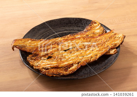 烤康吉鰻,醬油味,海鮮乾製品 烤康吉鰻,醬油味,海鮮乾製品 141039261