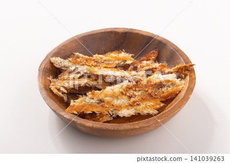 Grilled conger eel, soy sauce flavor, dried seafood product Grilled conger eel, soy sauce flavor, dried seafood product 141039263