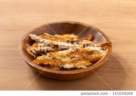 Grilled conger eel, soy sauce flavor, dried seafood product Grilled conger eel, soy sauce flavor, dried seafood product 141039269