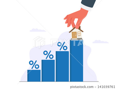 rising interest rates make house prices and mortgages reach a peak rising interest rates make house prices and mortgages reach a peak 141039761