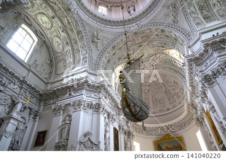 Interior of St. Peter and Paul Church in Vilnius, the capital of Lithuania, one of the Baltic states (3) Interior of St. Peter and Paul Church in Vilnius, the capital of Lithuania, one of the Baltic states (3) 141040220