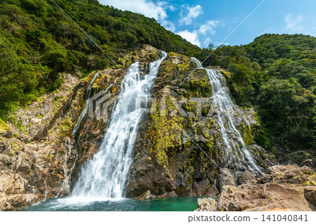 Springtime in Yakushima: Okawa Falls, one of Japan's Top 100 Waterfalls Springtime in Yakushima: Okawa Falls, one of Japan's Top 100 Waterfalls 141040841