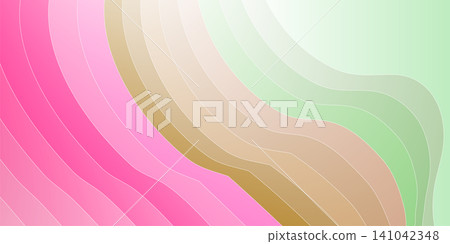 Pastel colored abstract wave pattern background Pastel colored abstract wave pattern background 141042348