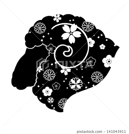 Year of the Sheep - Cute sheep illustration Year of the Sheep - Cute sheep illustration 141043911