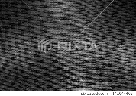 Black soft wool pattern texture abstract dark fluffy fur background structure backdrop 141044402