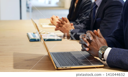 A group of multinational business people having a meeting A group of multinational business people having a meeting 141044632