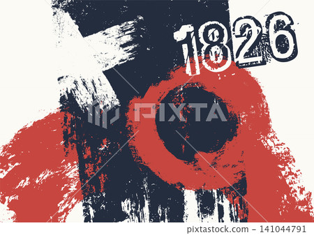 Abstract Grunge Monochrome Background Vector Abstract Grunge Monochrome Background Vector 141044791