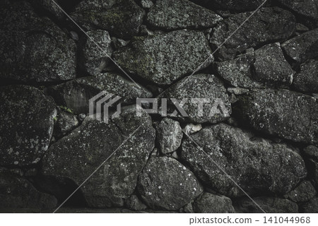 Stone walls of Komoro Castle, Komoro City, Nagano Prefecture Stone walls of Komoro Castle, Komoro City, Nagano Prefecture 141044968