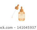 Illustration of a scalp serum. 141045937