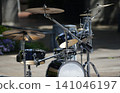 Drum set for outdoor events 141046197