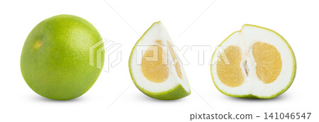 Citrus sweetie grapefruit fruits collection,half of pomelo, slice of pomelit or Oroblanco citrus fruit isolated. Citrus sweetie grapefruit fruits collection,half of pomelo, slice of pomelit or Oroblanco citrus fruit isolated. 141046547