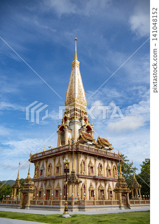 THAILAND PHUKET ISLAND WAT CHALONG THAILAND PHUKET ISLAND WAT CHALONG 141048152