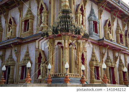 THAILAND PHUKET ISLAND WAT CHALONG THAILAND PHUKET ISLAND WAT CHALONG 141048212