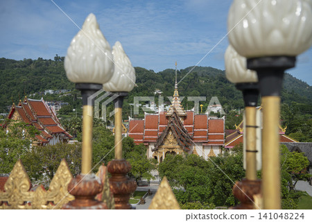 THAILAND PHUKET ISLAND WAT CHALONG THAILAND PHUKET ISLAND WAT CHALONG 141048224