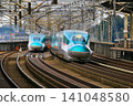 [E5/H5 Series] Shinkansen trains passing each other... at Nasushiobara Station on the Tohoku Shinkansen line. 141048580