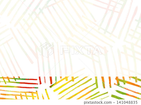 Yellow, red, and green crossover background (top copy space) 141048835