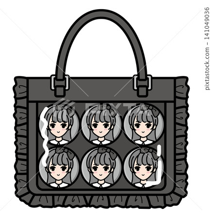 <粉絲活動> 小型痛包(黑色),附贈6枚女性徽章 <粉絲活動> 小型痛包(黑色),附贈6枚女性徽章 141049036