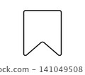 Simple save button, keep, and bookmark icons. 141049508