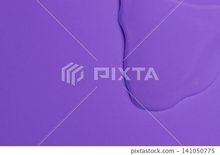 A transparent cosmetic product on a purple background. Copy space A transparent cosmetic product on a purple background. Copy space 141050775