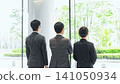 Business group looking out from the office 141050934