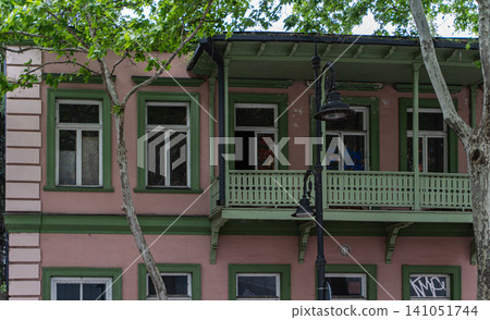 Architecture of old Tbilisi, capital city of Georgia Architecture of old Tbilisi, capital city of Georgia 141051744