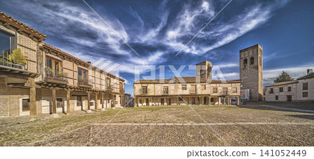 Traditional Architecture, Arevalo, Spain Traditional Architecture, Arevalo, Spain 141052449