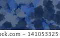 Abstract painted blue-gray grunge background. Paint spamps. 141053325