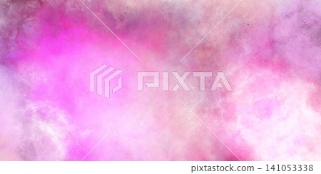 Bright universe and glowing nebula with star dust effect. Pink, lilac, gradient abstract background. Fantastic sky. Bright universe and glowing nebula with star dust effect. Pink, lilac, gradient abstract background. Fantastic sky. 141053338