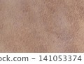 Background with brown texture. Craft hand drawing paper. structured paper with pile. 141053374