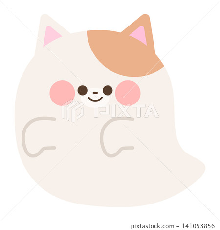 Cute cat ghost Cute cat ghost 141053856
