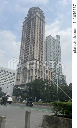 A building in big city A building in big city 141056287