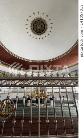 The mosque interior in second floor 141057015