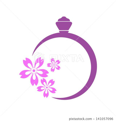 Luxury Perfume Bottle Logo Design Luxury Perfume Bottle Logo Design 141057096