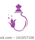 Luxury Perfume Bottle Logo Design 141057106