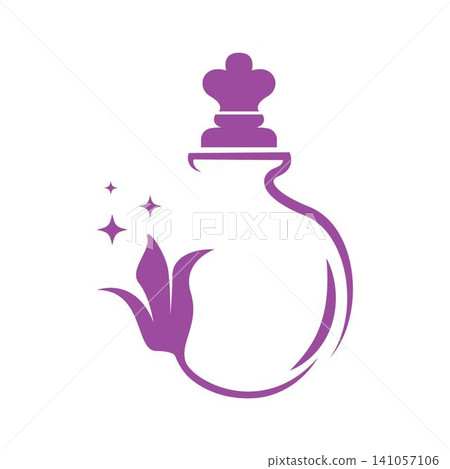 Luxury Perfume Bottle Logo Design Luxury Perfume Bottle Logo Design 141057106