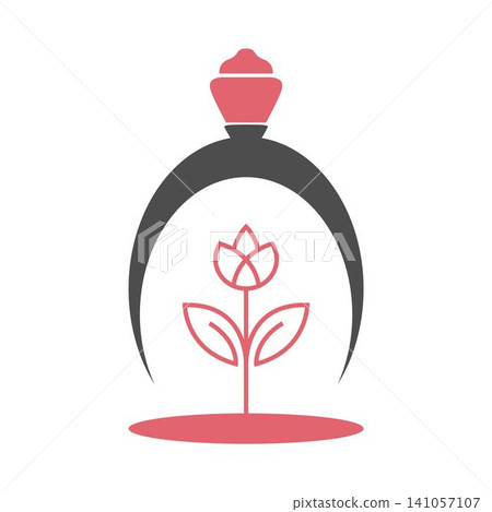 Luxury Perfume Bottle Logo Design Luxury Perfume Bottle Logo Design 141057107