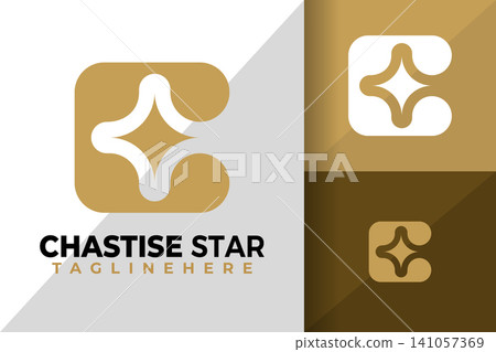 Letter C Star Logo Logos Design Element Stock Vector Illustration Letter C Star Logo Logos Design Element Stock Vector Illustration 141057369