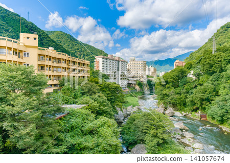 栃木縣日光鬼怒川溫泉的景色 141057674