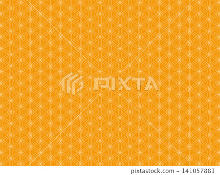 橙色景泰藍龜甲背景 141057881