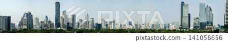 Bangkok City Skyline Panorama Travel Destination Thailand with Green Park Bangkok City Skyline Panorama Travel Destination Thailand with Green Park 141058656