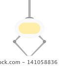 Crane game arm illustration 141058836