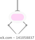 Crane game arm illustration 141058837