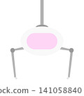 Crane game arm illustration 141058840