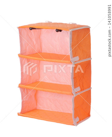 Soft orange hanging storage shelves Soft orange hanging storage shelves 141058991