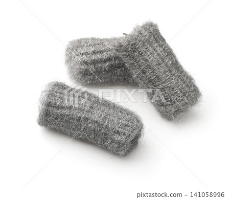 Three steel wool pads Three steel wool pads 141058996