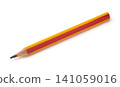 Red and yellow graphite pencil 141059016
