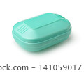 Green plastic soap case 141059017