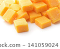 Natural candied mango dices 141059024